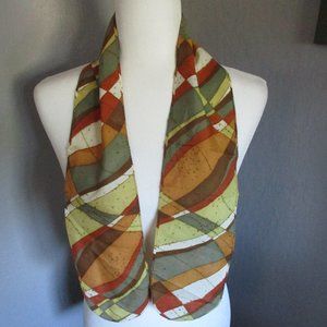 1960s MCM  abstract scarf